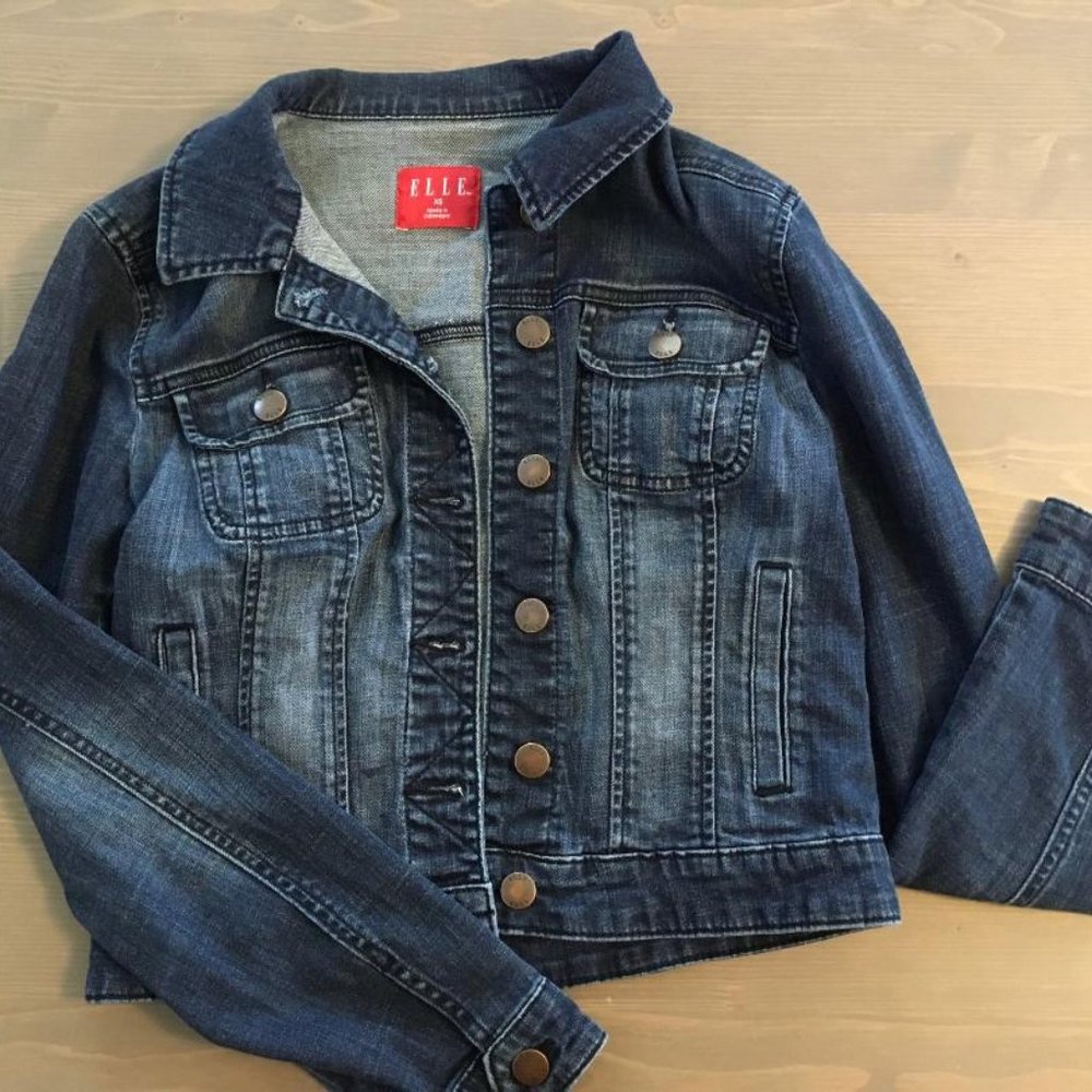 Elle Ladies Denim Jacket Size S